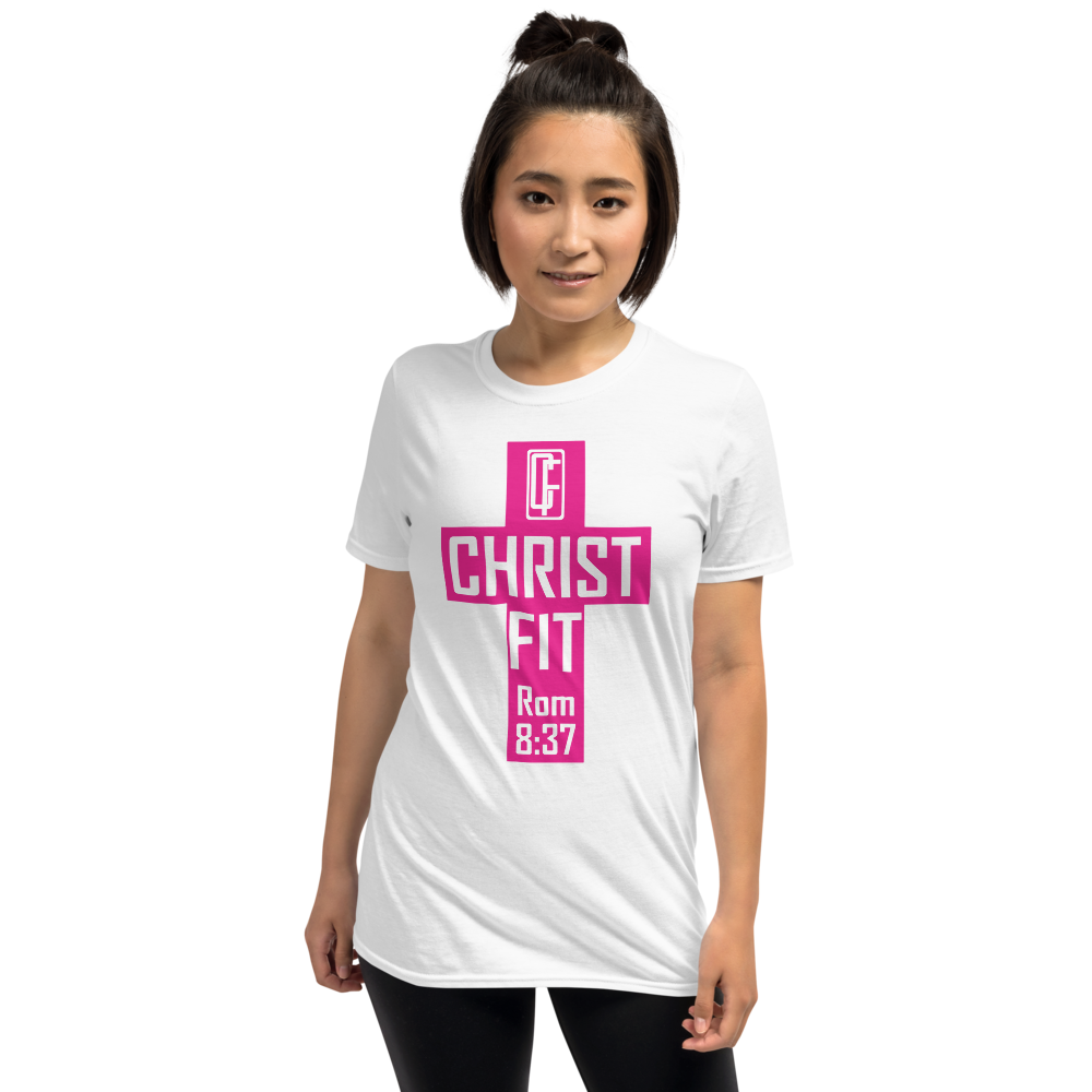 Christ Fit Ladies White T-shirt